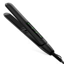 【中古】【未使用】ヘアアイロン 2WAY カール/ストレート ストレートアイロン 4段階温度調節 170℃〜230℃ 急速加熱 痛まないヘアアイロン ブラック