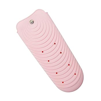 【中古】HAPINARY フラットアイロン カーリング S カーラーホルダー 耐熱シリコンポーチ ストレートアイロン 旅行 自宅 サロン用