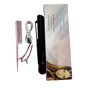 【中古】[Arklove]ヘアアイロン ストレート 2way ヘアアイロン 4段階温度調節 140℃〜200℃ 急速加熱 ストレート&カール ふんわり ヘアケア 痛まない ツ