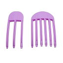 【中古】【未使用】2点セット根元ヘアピン6歯+3歯、LenKedaふんわりヘアアイロン、前髪ヘアアイロン、前髪クリップ、ロングヘアとショートヘア用、ヘアツール、ピン
