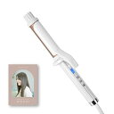 【中古】【公式ストア限定 ガイドブック付き】絹女?KINUJO?CURL IRON カールアイロン 全3サイズ シルクプレート採用 11段階温度切り替え 海外対応 38mm(4)