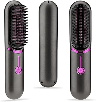 【中古】ZHIFANXN ヒートブラシ コードレス ブラシ型ヘアアイロン ストレートブラシ マイナスイオン 30分オートオフ 5200mAh大容量 Type-C充電式 3段階温 【中古】ZHIFANXN ヒートブラシ コードレス ブラシ型ヘアアイロン ストレートブラシ マイナスイオン 30分オートオフ 5200mAh大容量 Type-C充電式 3段階温
