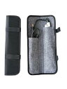 【中古】ヘアアイロンケース ポーチ ヘアアイロン用 ヘアアイロンホルダー 380mm×200mm 収納可能 携帯に便利 旅行 耐熱 アイロンポーチ 耐熱 大きめ(4)