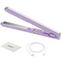 【中古】【未使用】トラベルヘアアイロン、トラベルヘアアイロン,ポータブルヘアアイロン、コードレスヘアアイロン | USB 充電 2-in-1 カーリングワンド & フラット(4)