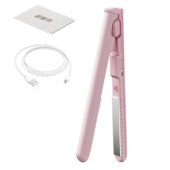 【中古】【未使用】トラベルフラットアイロン、トラベルヘアアイロン - トラベルヘアアイロンヘア用トラベルフラットアイロン | USB 充電 2-in-1 カーリングワンド 【中古】【未使用】トラベルフラットアイロン、トラベルヘアアイロン - トラベルヘアアイロンヘア用トラベルフラットアイロン | USB 充電 2-in-1 カーリングワンド
