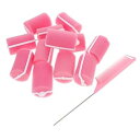 【中古】HONMEET 1 セット スポンジバー hair roller ヘアコーム 多機能コーム 寝るためのヘアカーラー diy理髪ツール 実用的なヘアローラ...