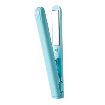 【中古】【未使用】ヘアストレートナー ヘアアイロン ストレートアイロン セラミックスタイリングツールストレートナー 2 in 1 ヘアストレートナー セラミックプレ