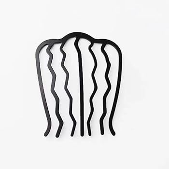 【中古】美容ツール フレンチコーム ヘアピン 太い髪用ヘアピン フレンチサイドコーム 女性用サイドコーム 装飾コーム ブラウン ヘアピン ヘアコーム、ヘ