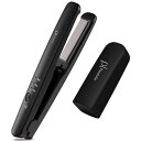 【中古】ヘアアイロン コードレス コードレスヘアアイロン 海外 ミニ USB カールアイロン 前髪 充電式 ストレート 小型 軽量 両用 ストレートアイロン U...