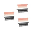 【中古】【未使用】Beaupretty 3セット 電動スプリント コーム Care ヘアスタイリングコーム 携帯櫛 ヘアスタイリングストレートアイロンコーム ナイロン 2個*3