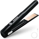 【中古】DSBWAN コードレスヘアアイロン ヘアアイロン USB充電式 2way カール&ストレート 4段階温度設定可能 男女兼用 家庭/旅行/出張/通勤用 贈り物 飛(4)