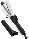 【中古】SALONMOON サロンムーン カール ヘアアイロン コテ 38mm ダブル マイナスイオン 海外対応 80℃~220℃ (29段階) シリコンケース付