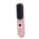 【中古】NOENN2 in 1 Negative Ionic Hair Straightener Comb Type C Fast Charging 3 Temperature Settings Hair Hot Brush Curling Iron for All Hair