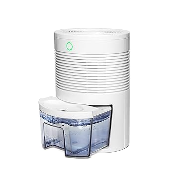 【中古】スマート除湿器小型600ml除湿器水フルプロンプト低ノイズインテリジェントセンサー制御低炭素省エネミニクローゼット除湿器