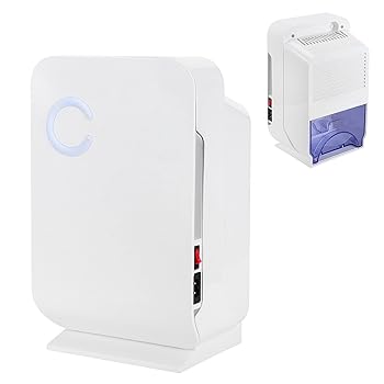 【中古】【未使用】除湿器 半導体除湿機 家庭用 ボタン式 静か 省エネ 空気中の水分抽出 地下室 バスルーム ランドリールーム ガレージ..