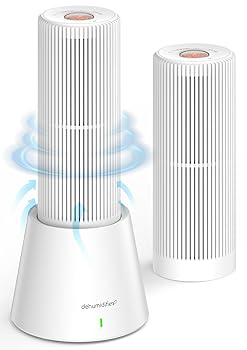 【中古】【未使用】Yurioo 除湿機 小型【無電源&繰り返し使える】ミニ 除湿器 コードレス 乾燥スタンド..