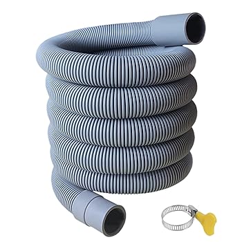 【中古】除湿器ドレン延長ホース、除湿器ホース | 除湿ホースゴム製アダプターと接続クランプ付き洗濯機排水ホース,水漏れを防ぐホース交換