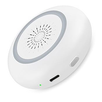 【中古】【未使用】ドーナツ型 除湿 消臭器 繰り返し使える 電源いらず 無音 再利用できる乾燥台のセット ゴミも水も出ないエコな除湿器 除湿消臭