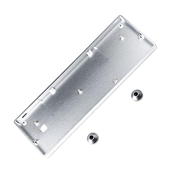 【中古】【未使用】GH60アルマイト付き60%メカニカルゲーミングキーボード対応Poker2 Pok3r Faceu 60用陽極酸化アルミニウムCNCケース(シルバー) 【中古】【未使用】GH60アルマイト付き60%メカニカルゲーミングキーボード対応Poker2 Pok3r Faceu 60用陽極酸化アルミニウムCNCケース(シルバー)