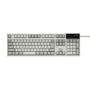 【中古】東プレ REALFORCE R2 日本語108配列 静電容量無接点方式 USBキーボード 変荷重 昇華印刷 かな表記あり アイボリー R2-JPV-IV(2)