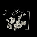 【中古】Cherry Style OEM クリア PCBマウント PCBスタビライザー Satellite Axis 7u 6.25u 2u MXスイッチ用 メカニカルキーボード ビッグキーキャップ (