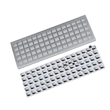 【中古】YMDK Idobao x ID75 75キー Ortholinear レイアウト VIA アルマイト アルミニウム ケース プレート ホットスワップ タイプ C PCBメカニカルキー 【中古】YMDK Idobao x ID75 75キー Ortholinear レイアウト VIA アルマイト アルミニウム ケース プレート ホットスワップ タイプ C PCBメカニカルキー