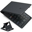 【中古】【未使用】iClever キーボード Bluetoothキーボード 折りたたみ式 ブルートゥース キーボード マルチペアリング USB-C充電式 175...
