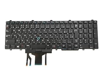 【中古】【未使用】[IDVL]日本語キーボード Dell Precision 15 3510 7510 7520 7710 7720 M3520 M7510 M7520 M7710 M7720 [バックライト搭載]