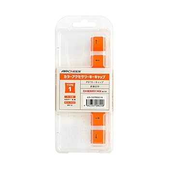 【中古】【未使用】アーキス(Archiss) キーボードアクセサリー キーキャップセット オレンジ AS-CKPBS01N