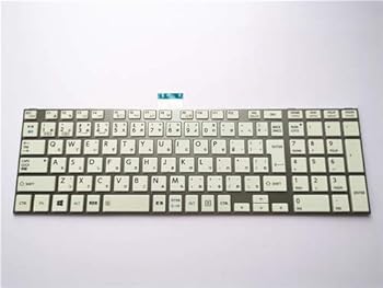 【中古】【未使用】[IDVL]ノートPC用 日本語キーボード For 東芝 dynabook B452/22 B452/23 B452/24 B452/25 T452 T552 T572 T772 T852 銀色