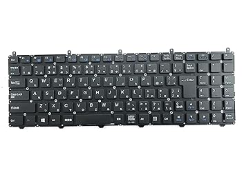 【中古】（修理交換用） 適用す る EPSON Endeavor NJ5900E NJ5950E NJ5970E NJ6100E 日本語キーボード MP-12N70J0-430（黒）