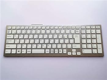 【中古】[IDVL]日本語キーボード For SONY VAIO VPCF11ZHJ VPCF11AHJ VPCF11AGJ VPCF11AFJ VPCF117FJ VPCF118FJ VPCF119FJ VPCF127FJ VPCF12AHJ VPCF12AG