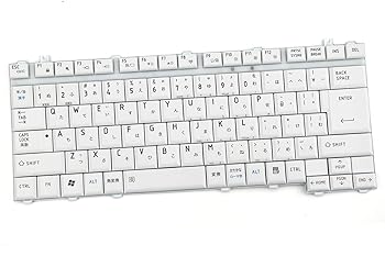 【中古】【未使用】E-ZeeGaa 日本語キーボード 適用する 東芝 dynabook Satellite J80 J81 J82 L20 L20E L21 L35 L36 L41 L42 L45 L46 L47 T31 T40 T42 T43 K20 K30