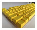 【中古】キーキャップ メカニカルキーボードキャップ サイドプリントブランク108レイアウト太いPBTキーキャップレッドイエローグリーンの場合は、メカニ(2)