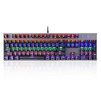 【中古】【未使用】ゲーミングキーボードK73ミックスライトメカニカルキーボード(RGBカスタムライト効果付き)104キーゲーム英語&ampRussianキーボード(デスクト 【中古】【未使用】ゲーミングキーボードK73ミックスライトメカニカルキーボード(RGBカスタムライト効果付き)104キーゲーム英語&ampRussianキーボード(デスクト