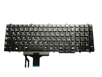 乐天商城 - 【中古】[IDVL]日本語キーボード For DELL Precision 15 3510 7510 7520 7710 7720 M3520 M7510 M7520 M7710 M7720 [バックライト無]