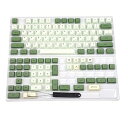 【中古】【未使用】YMDK 抹茶染料 Sub ZDA PBT キーキャップ XDA日本語韓国ロシア語に類似 MXキーボード 104 87 61 Melody 96 KBD75 ID80 GK64 68 (ロシア語)
