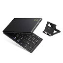 【中古】Ewin 最新型 キーボード Bluetooth 日本語配列 折りたたみ式 ワイヤレス ブルートゥース 薄型 無線 USB充電式 iOS/Android/Windows/Macに対応 パ(2)