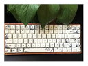 【中古】キーボードキャップ キーボードRGB茶青のミニ84ボックススイッチゲームキーボード色素サブPBTキーキャップ (Axis Body : Kailh Box Red, Color :