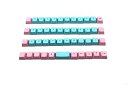 【中古】キーボードキャップ 40%の47鍵ミニマイアミ太いPBTプロフィールキーキャップセット用のMXはプランクキーボードスイッチ