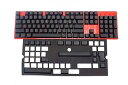 【中古】キーボードキャップ MX用のブランク117の121キープロフィール太いPBTキーキャップANSI ISOのレイアウトは、メカニカルゲーミングキーボードスイ