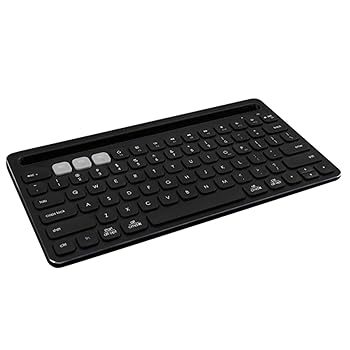 【中古】【未使用】キーボード ワイヤレスBluetoothキーボードウルトラスリム内蔵タブレット用バッテリー充電式キーボード安定した接続 PC用キーボード 仕事PC用