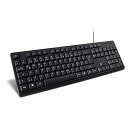 【中古】【未使用】キーボード USB K118 ブラック エルゴノミック104キー