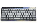 【中古】FILCO Majestouch MINILA-R Convertible CHERRY MX 茶軸 日本語配列66キー キーボード工房 「漆/銀河(金)」 MatteBlack配色キーキャップ KOBO-GX