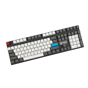 Rakuten - 【中古】【未使用】YMDK ダブルショット 108 染色 PBTシャインスルー OEMプロファイル レインボーカーボン サンセットキーキャップ MXスイッチメカニカルキーボード