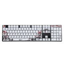 【中古】【未使用】キーキャップセット 110キーPlum Blossom KeyCapセットOEMプロファイルPBT昇華キーキャップ キーボード用 (色 : W...