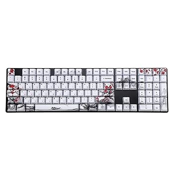 【中古】キーキャップセット 110キーPlum Blossom KeyCapセットOEMプロファイルPBT昇華キーキャップ キーボード用 (色 : White+Grey, Size : 110 Keys) 【中古】キーキャップセット 110キーPlum Blossom KeyCapセットOEMプロファイルPBT昇華キーキャップ キーボード用 (色 : White+Grey, Size : 110 Keys)
