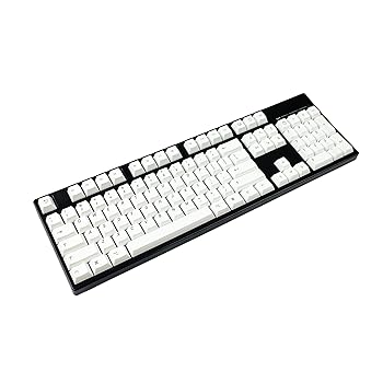 楽天AJIMURA-SHOP【中古】YMDK 139 Macキーキャップ チェリープロファイル Normcoreスタイル ミニマリストダイサブPBT ホワイトキーキャップ 104 TKL 60％ 96 84 68 Keychr