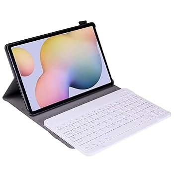 【中古】Bluetoothキーボード 無線 充電式 ミニ ワイヤレスキーボード 超薄型 簡単接続 軽量 Tab M10 FHD Plus X606F TB-X606X に対応 レザー ハードケー