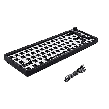 【中古】NUOLUX 1セットキーボードDIYキットカスタマイズ有線キーボードケースPCBマウントプレートケース 【中古】NUOLUX 1セットキーボードDIYキットカスタマイズ有線キーボードケースPCBマウントプレートケース